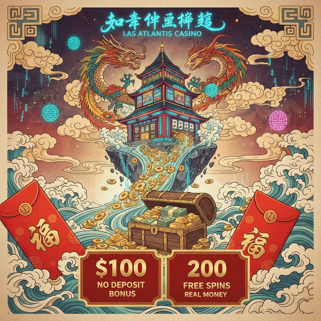 $100 no deposit bonus 200 free spins real money - Atlantis