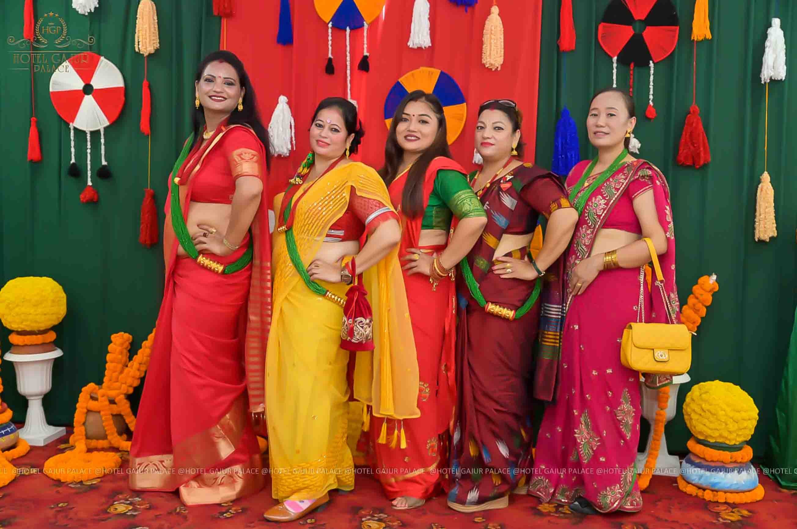 Teej Nepali Festival Of Women Celebrating The Love Between Lord Shiva And Goddess Parvati