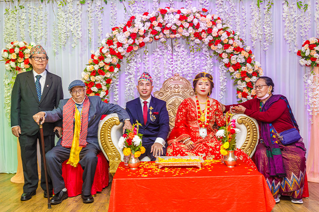 Wedding Couples with Gajur